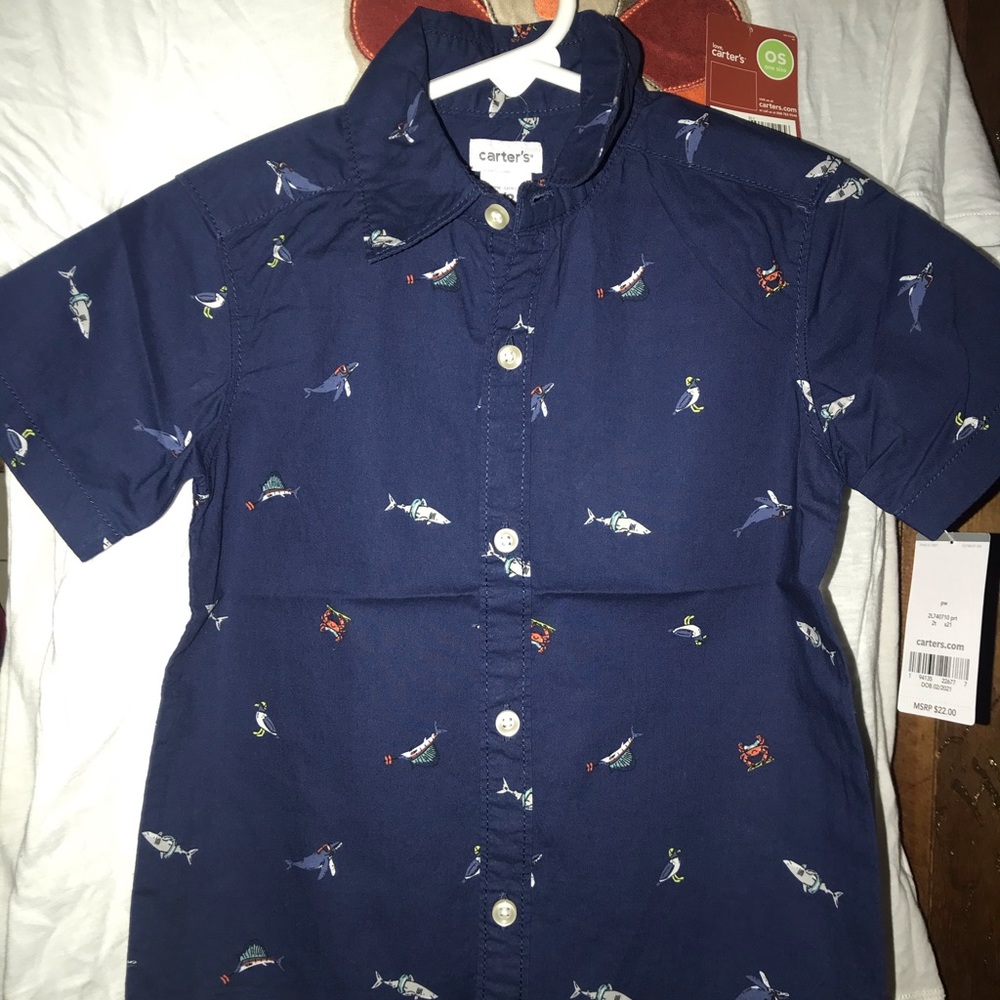 Toddler Boys Button Down